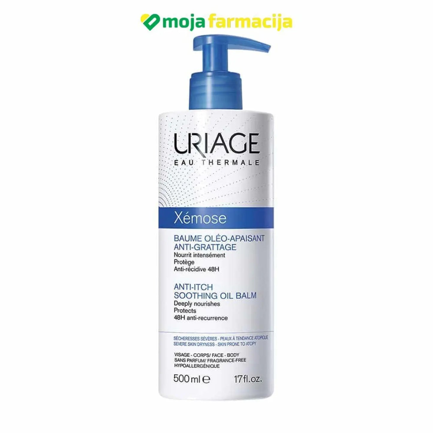 Slika proizvoda URIAGE Xemose emolijentni uljni balzam iz online apoteke Moja Farmacija - BIH