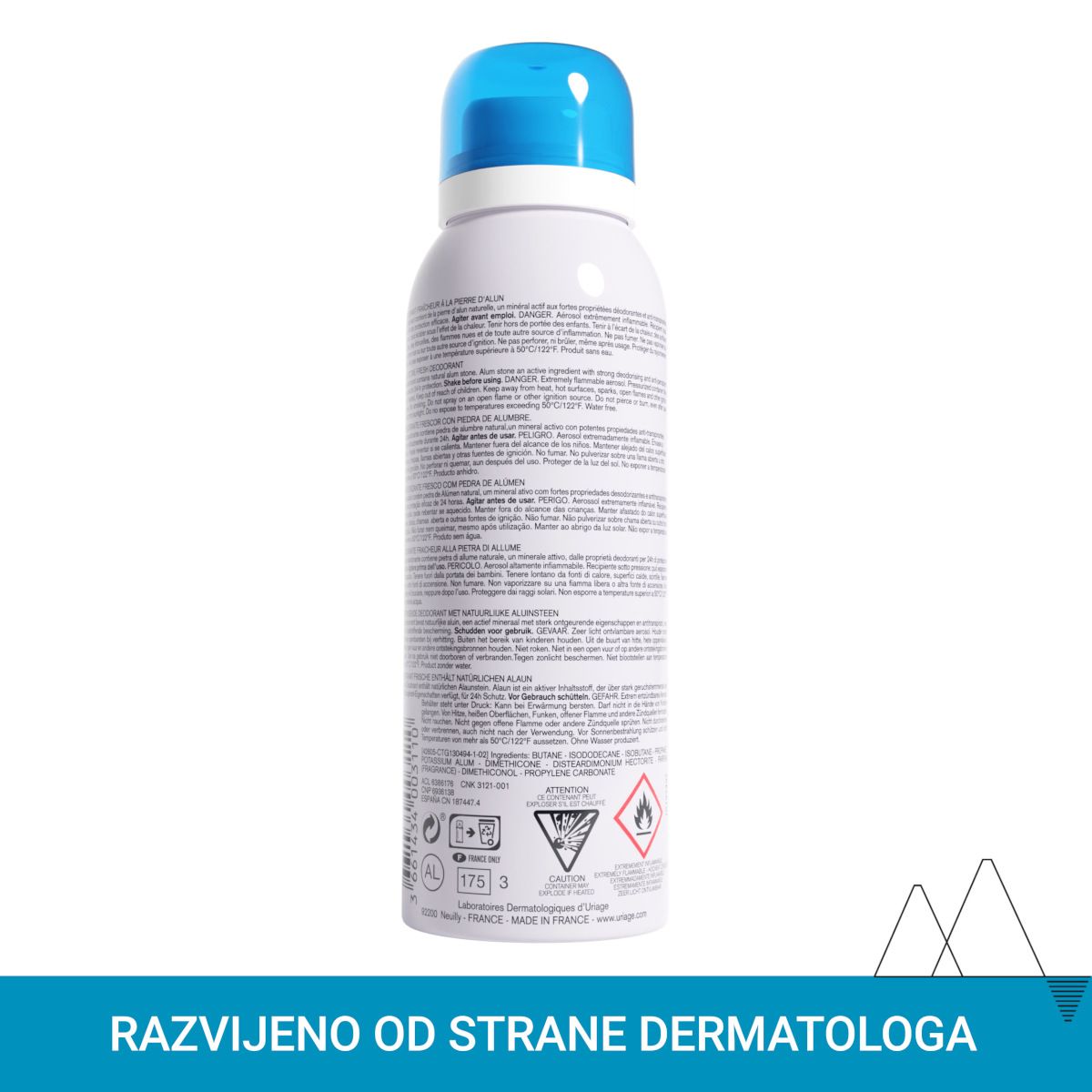 URIAGE Deodorant fresh 125ml