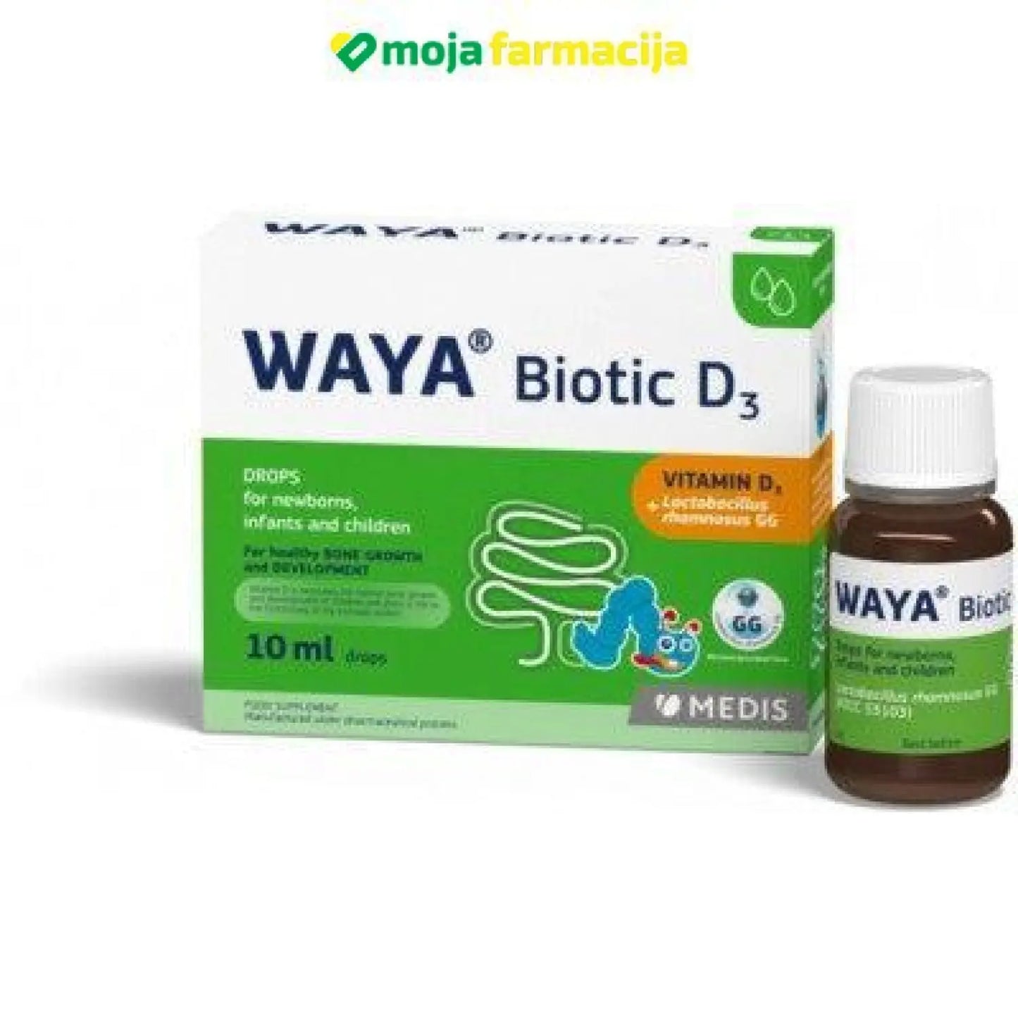 Slika proizvoda Waya biotic kapi MEDIS iz online apoteke Moja Farmacija - BIH