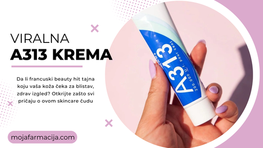 A313 krema: Tajna blistave i mladolike kože