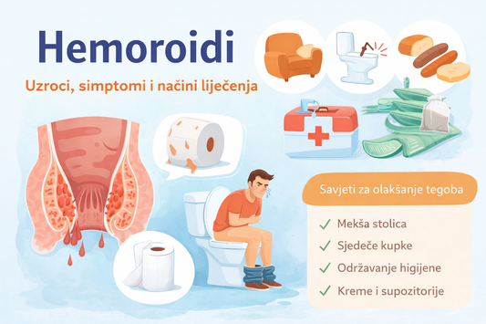 Hemoroidi – uzroci, simptomi, liječenje i savjeti za olakšanje