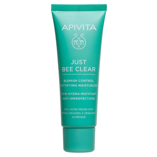 Slika proizvoda APIVITA Just Bee Clear Blemish Control Mattifying Moisturizer 40ml iz online apoteke Moja Farmacija - BIH