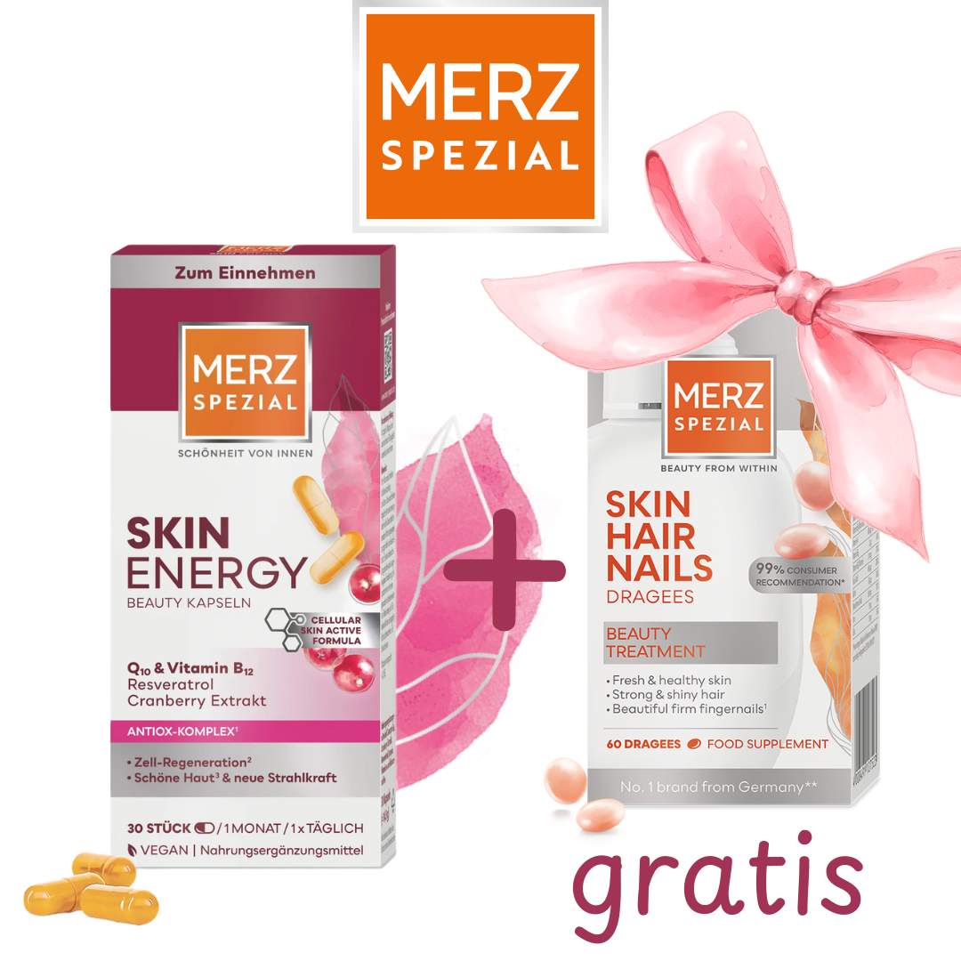 Slika proizvoda MERZ Skin Energy Beauty + MERZ Spezial Skin Hair Nails GRATIS iz online apoteke Moja Farmacija - BIH