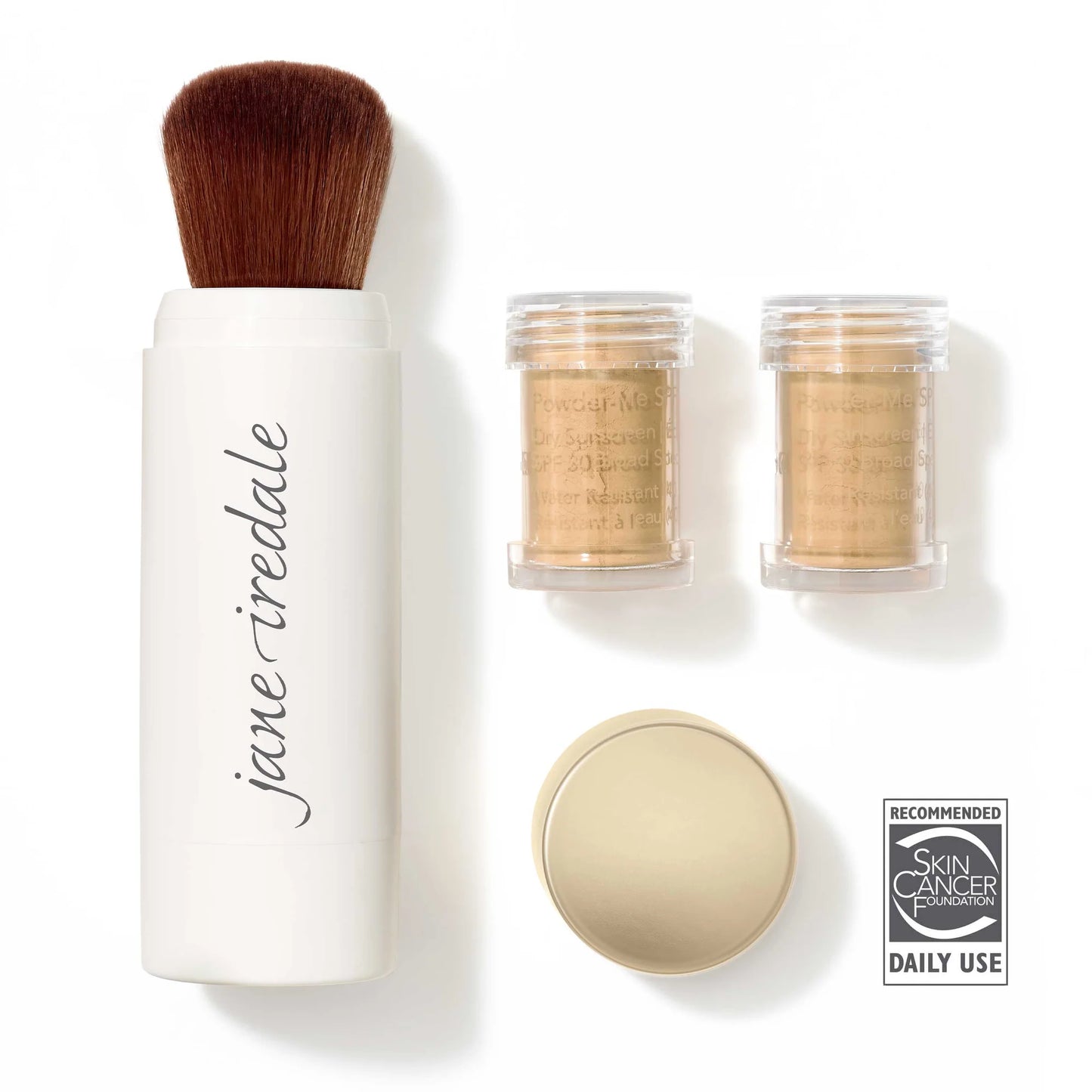 Slika proizvoda JANE IREDALE Powder-Me Refillable Brush Puder za zaštitu od sunca SPF 30 iz online apoteke Moja Farmacija - BIH