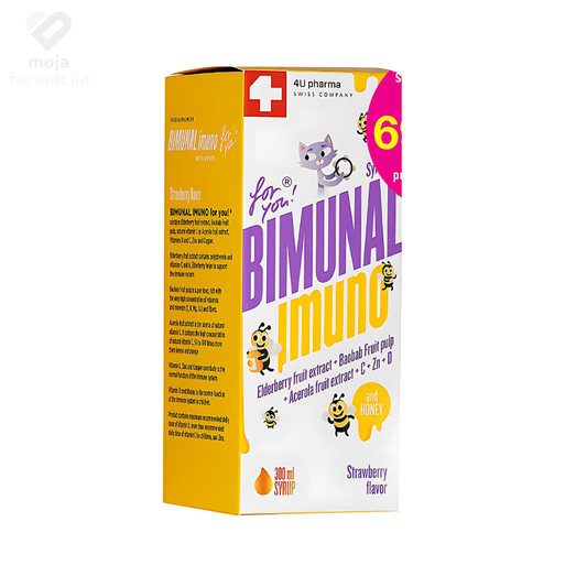 4U PHARMA Bimunal imuno sirup 300ml