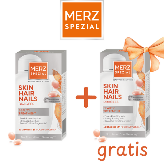 Slika proizvoda MERZ Spezial Skin Hair Nails + MERZ Spezial Skin Hair Nails GRATIS iz online apoteke Moja Farmacija - BIH