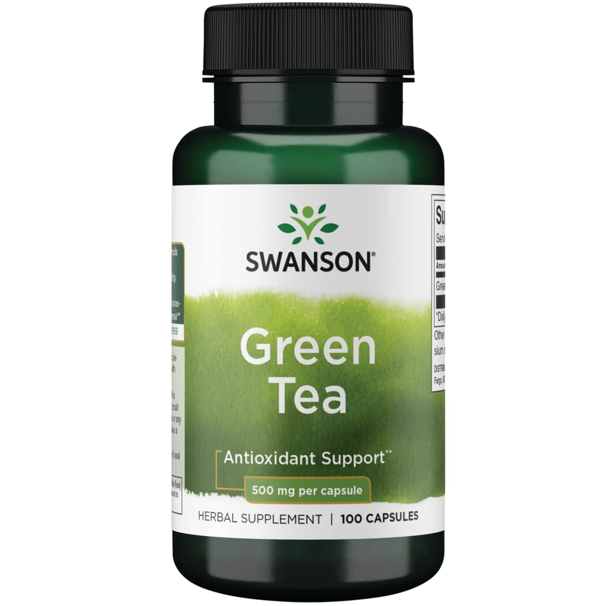 Slika proizvoda SWANSON Green Tea extract (Ekstrakt zelenog čaja) 500mg iz online apoteke Moja Farmacija - BIH