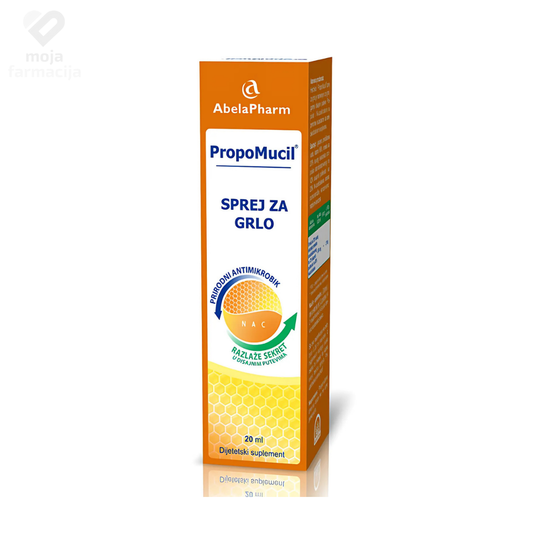 ABELA PHARM PropoMucil sprej za grlo 20ml