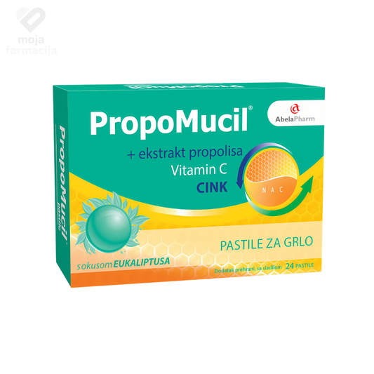 ABELA PHARM Propomucil pastile eukaliptus