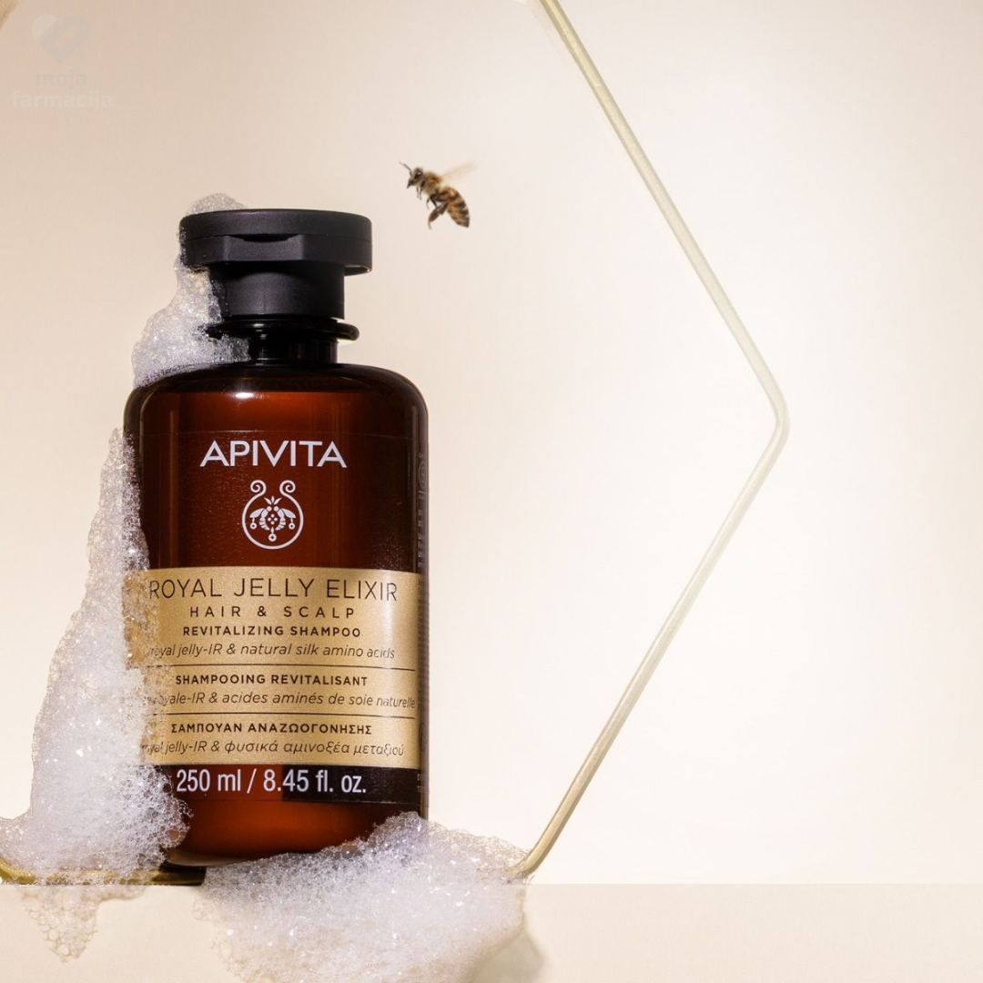 APIVITA Royal Jelly Elixir revitalizirajući šampon 250 ml