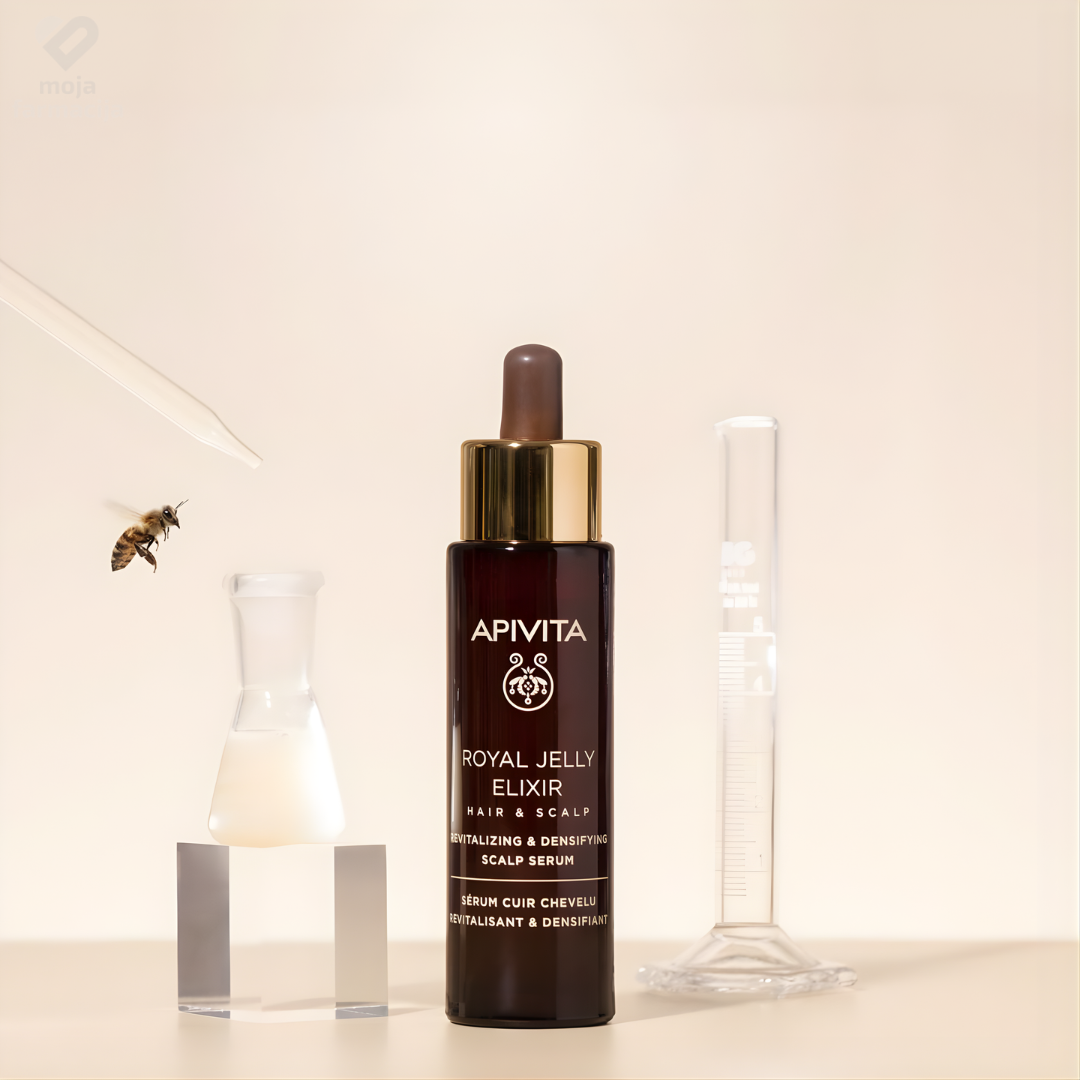 APIVITA Royal Jelly Elixir serum za vlasište za jačanje i gustinu kose 50 ml