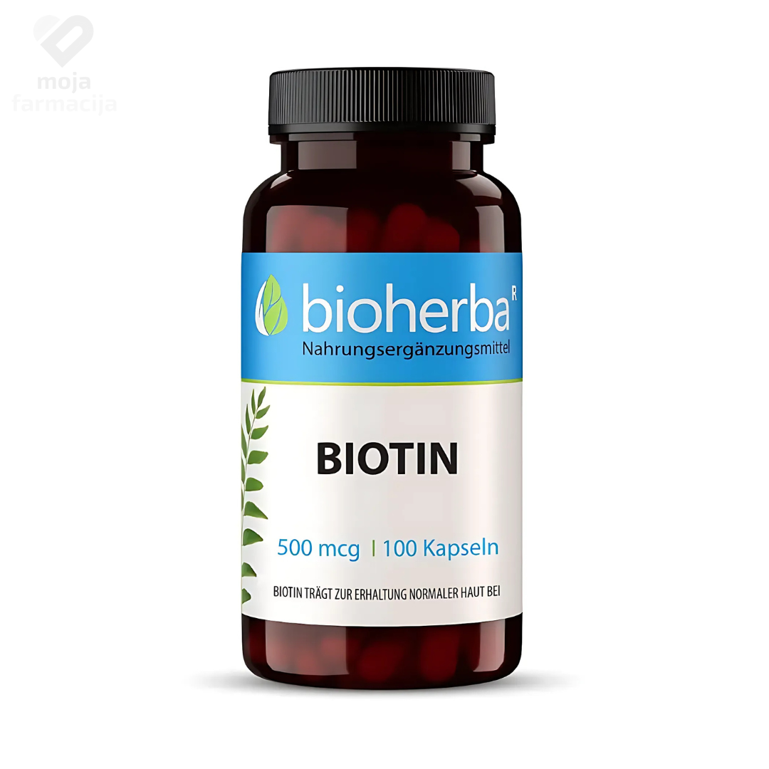 BIOHERBA Biotin 500 mcg