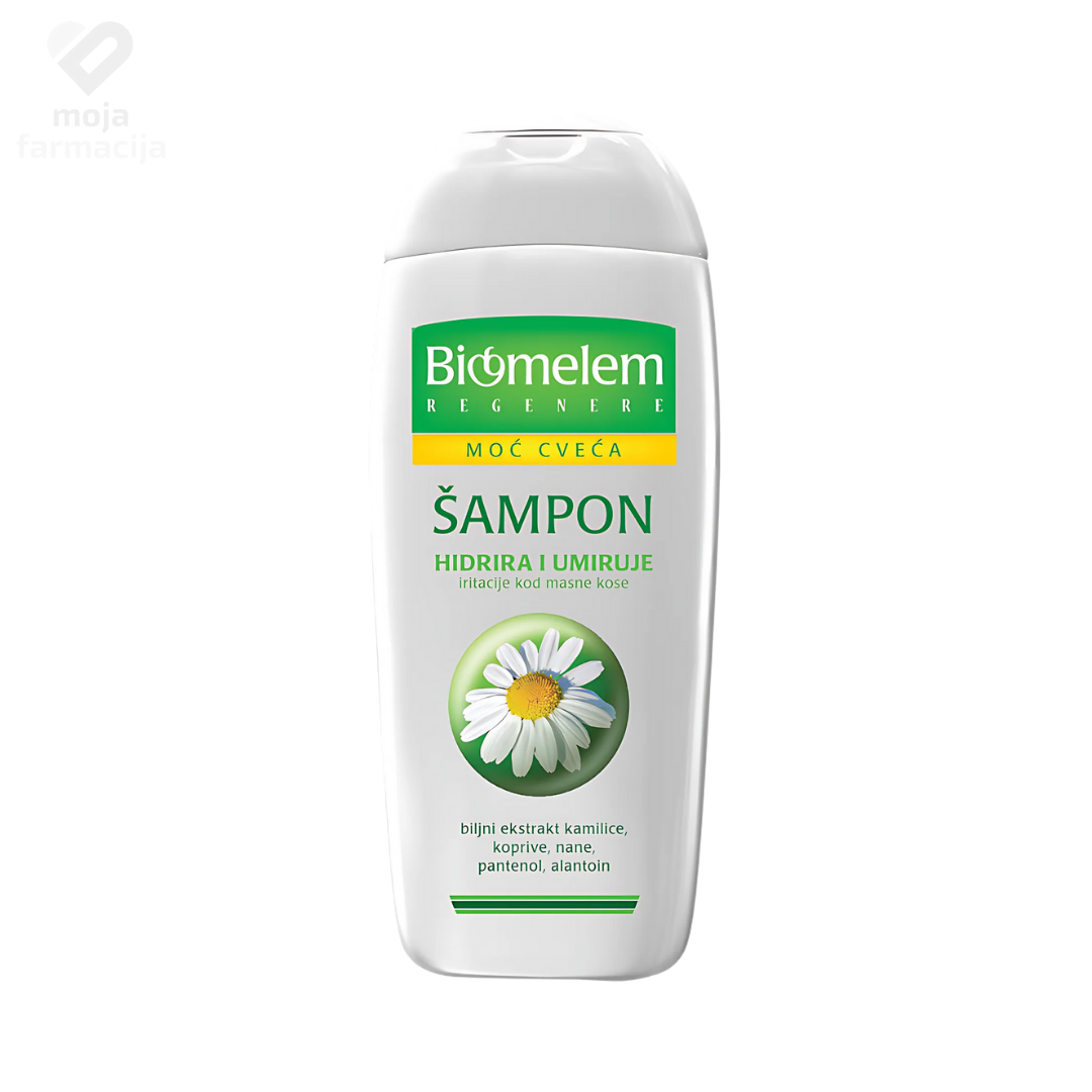 BIOMELEM šampon hidrira i umiruje kamilica 222ml