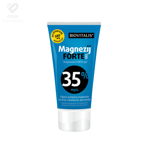 Slika proizvoda BIOVITALIS Magnezij forte gel 150ml iz online apoteke Moja Farmacija - BIH