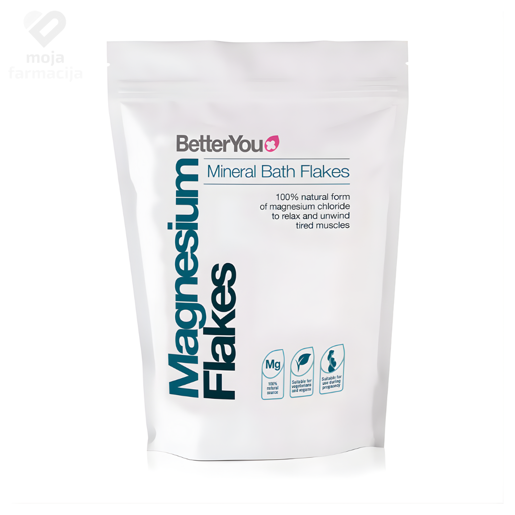 BetterYou Magnesium pahulje za kupku 250g