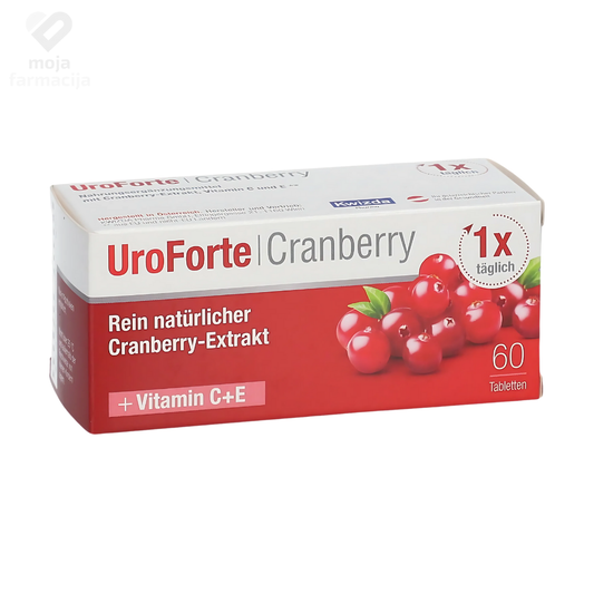 Biogelat UroForte Cranberry / brusnica tablete