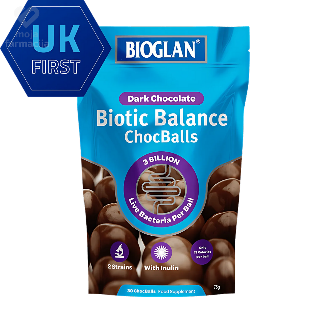 Bioglan Biotic balance chocoballs za odrasle