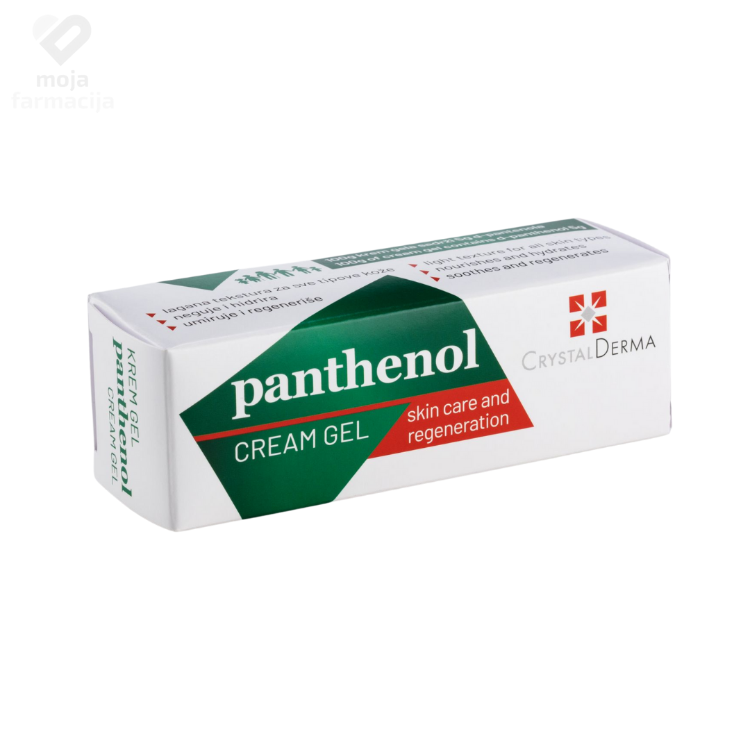 CRYSTAL DERMA Panthenol krem gel 40ml