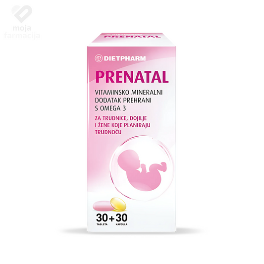 Slika proizvoda DIETPHARM Centravit prenatal iz online apoteke Moja Farmacija - BIH