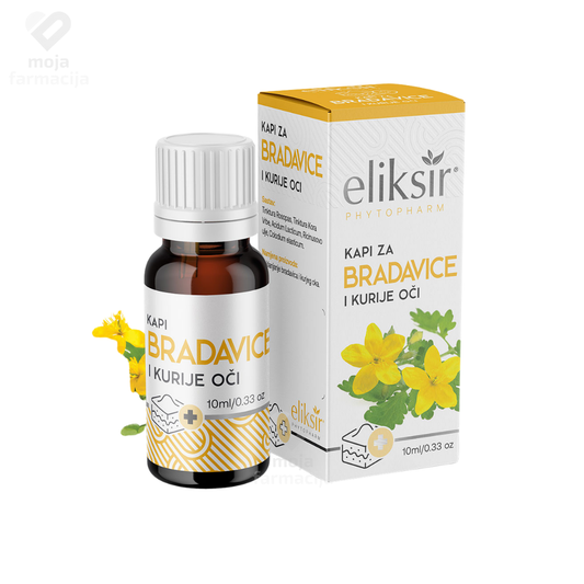 ELIKSIR Kapi za bradavice i kurje oči 10ml