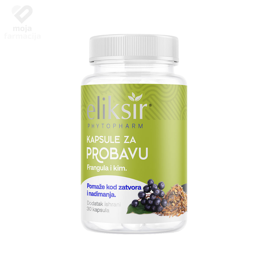 Slika proizvoda ELIKSIR Kapsule za probavu iz online apoteke Moja Farmacija - BIH