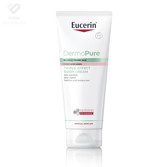 EUCERIN DermoPure Triple Effect krema za tijelo protiv nepravilnosti 200ml
