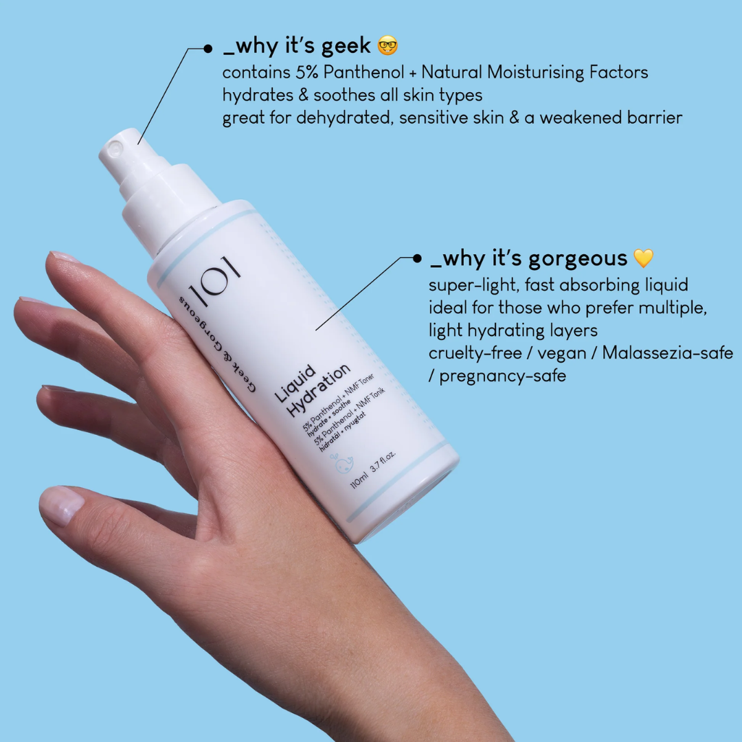 Slika proizvoda GEEK & GORGEOUS Liquid hydratation tonik iz online apoteke Moja Farmacija - BIH