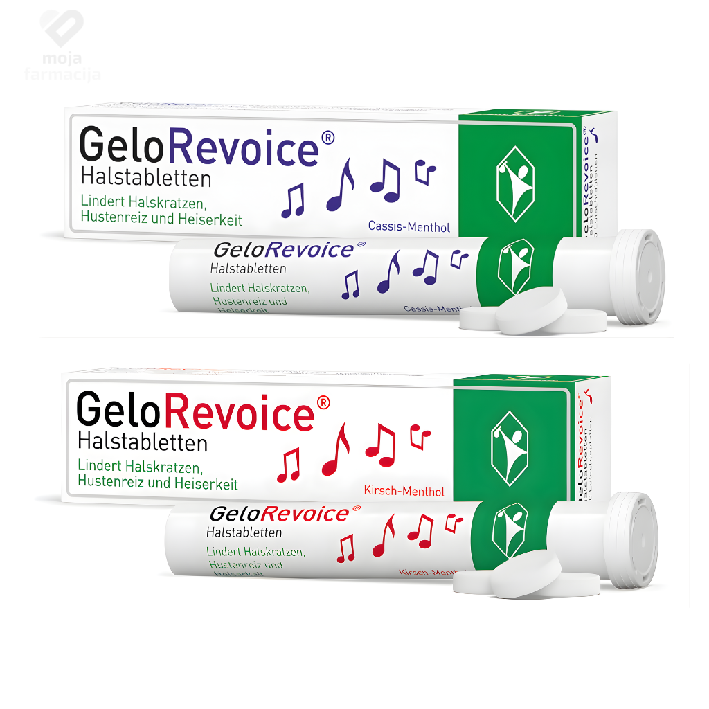 GeloRevoice pastile za grlo i ždrijelo