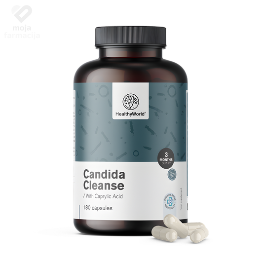 HealthyWorld Candida Cleanse – Kompleks za ravnotežu mikroflore
