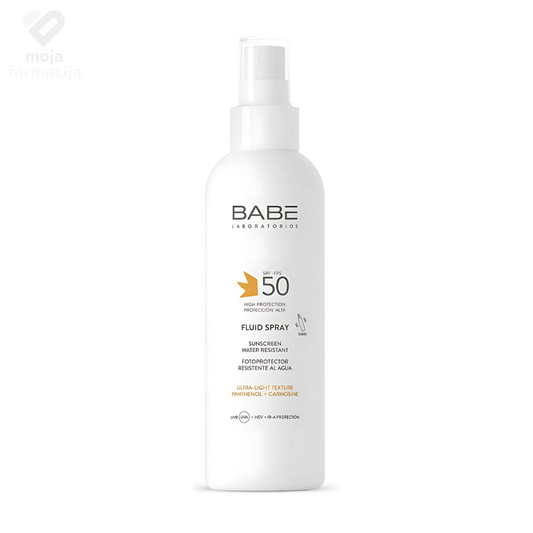 LABORATORIOS BABÉ Fluid Spray SPF50 – zaštitni sprej za tijelo 200ml