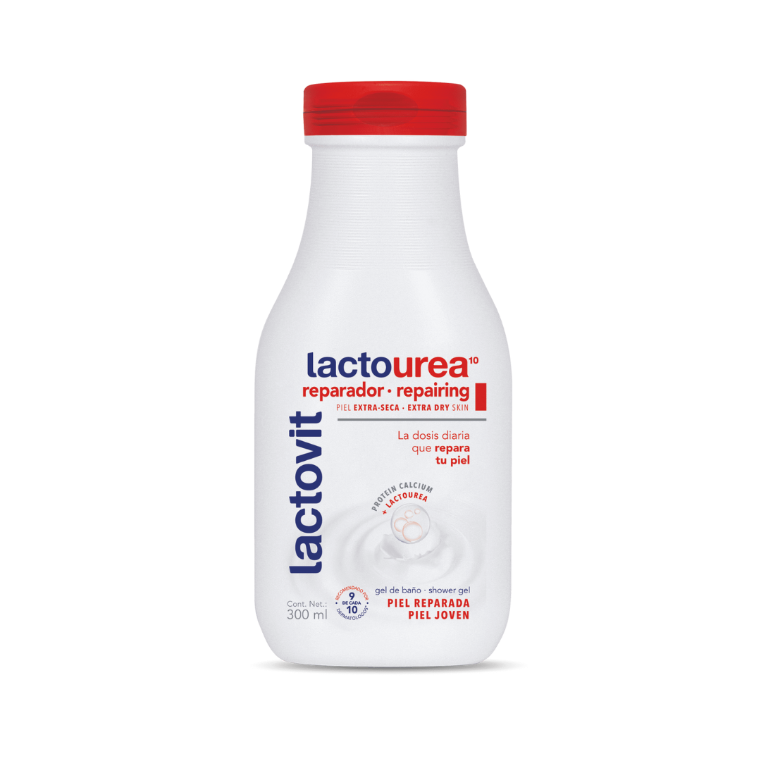 Slika proizvoda LACTOVIT Lactourea Repairing gel za tuširanje iz online apoteke Moja Farmacija - BIH