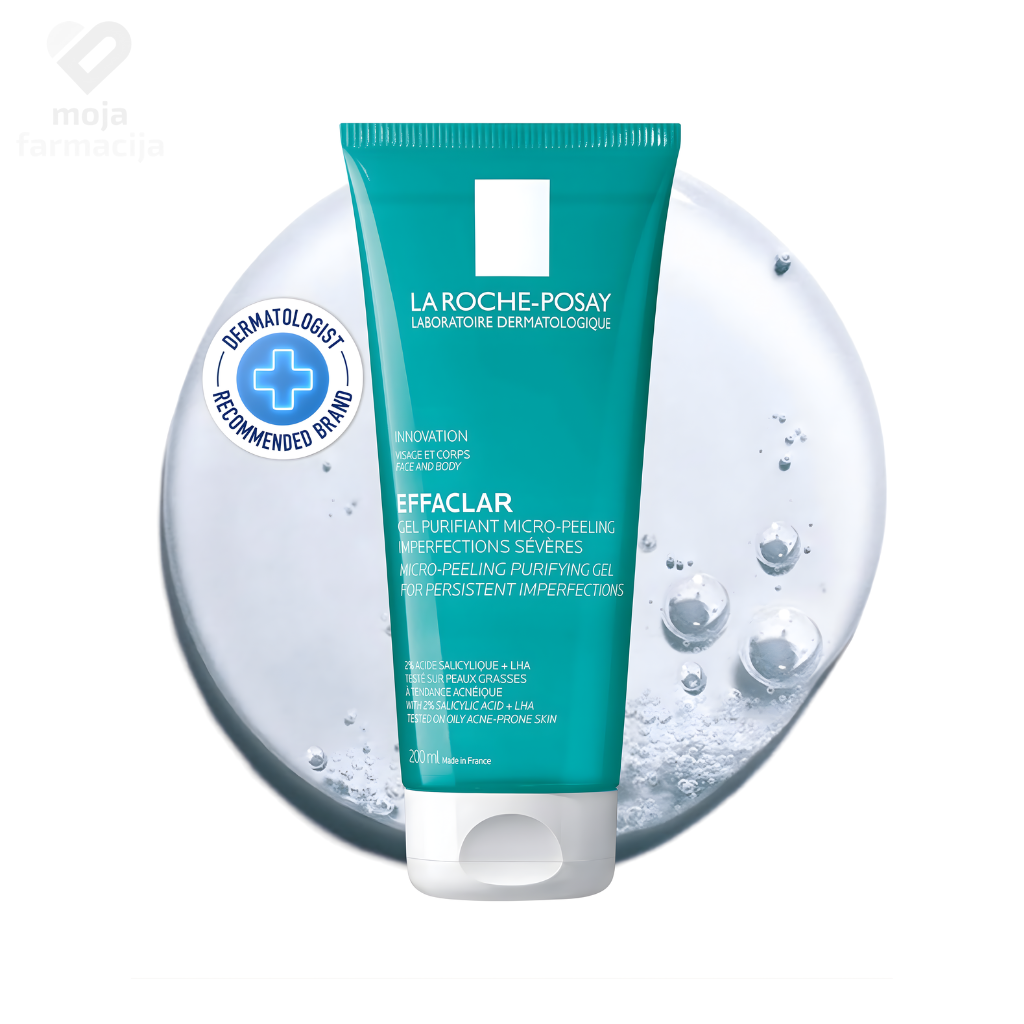 LA ROCHE-POSAY Effaclar Micro-Peeling gel za čišćenje lica