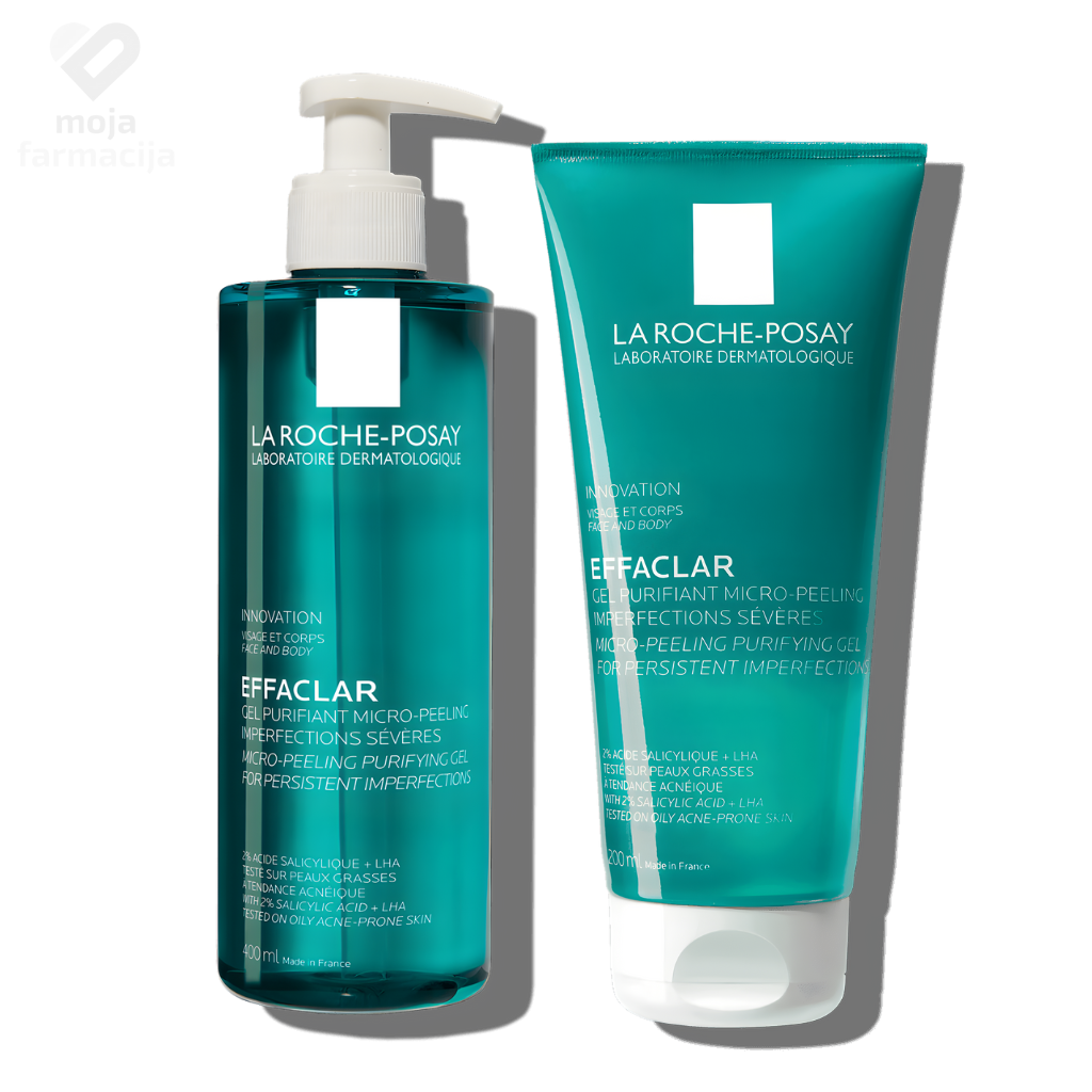 LA ROCHE-POSAY Effaclar Micro-Peeling gel za čišćenje lica