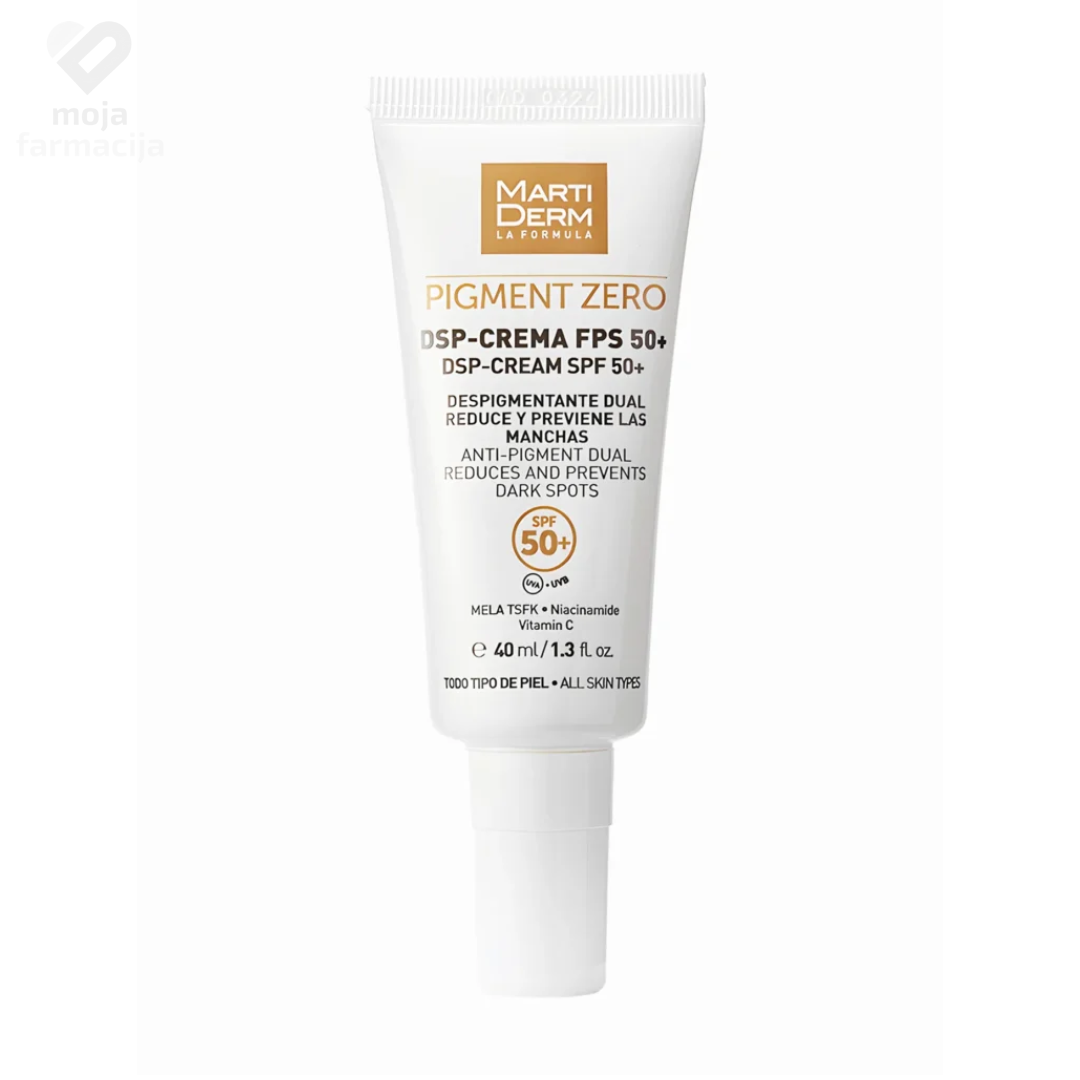 MartiDerm Pigment Zero DSP-Cream SPF50+ krema