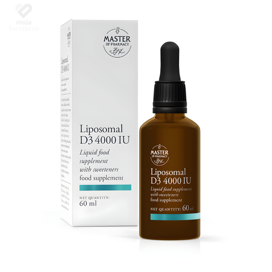 Master of Pharmacy Liposomalni vitamin D3 4000 IU