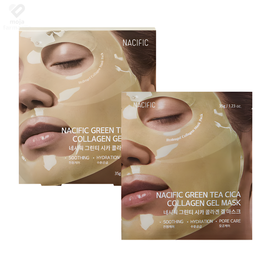 NACIFIC Green Tea Cica Collagen Gel Sheet maska za lice