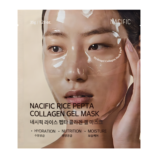 NACIFIC Rice Pepta Collagen Gel Sheet maska za lice