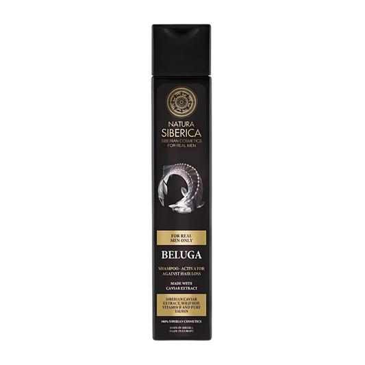 Slika proizvoda NATURA SIBERICA Men Beluga šampon za rast kose 250ml iz online apoteke Moja Farmacija - BIH