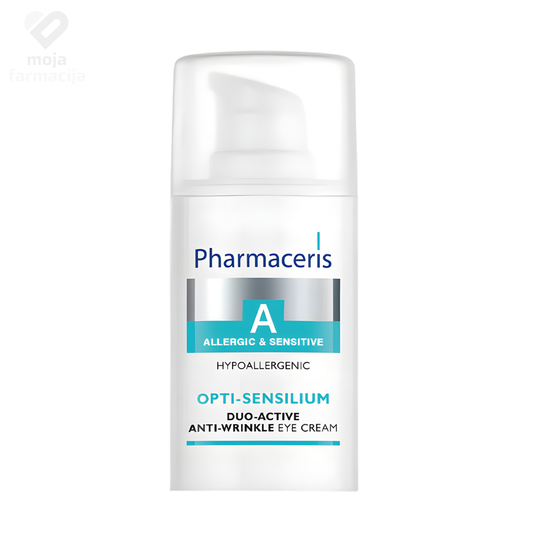 PHARMACERIS Opti-sensilium dvostruko aktivna krema protiv bora oko očiju 15ml