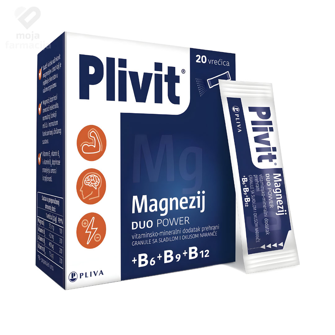 PLIVIT Magnezij Duo Power