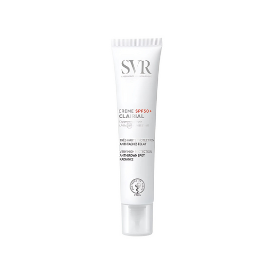 Slika proizvoda SVR Clairial krema protiv tamnih mrlja SPF 50+ iz online apoteke Moja Farmacija - BIH