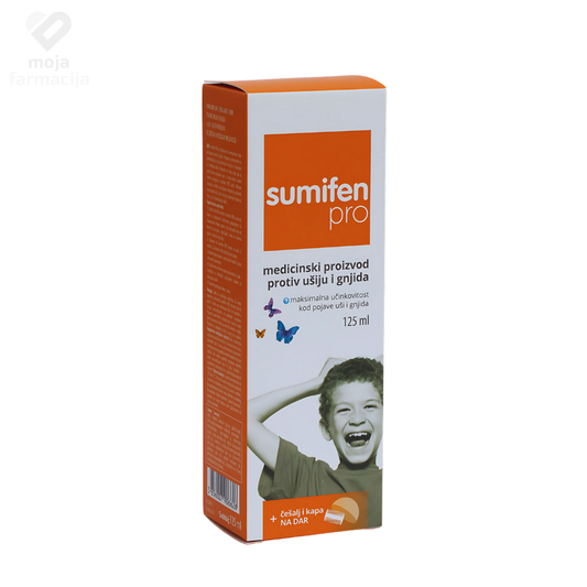 Slika proizvoda Sumifen Pro Šampon protiv uši i gnjida 125ml iz online apoteke Moja Farmacija - BIH