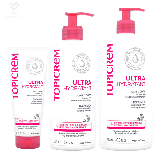 TOPICREM UH Hidratantno mlijeko za tijelo