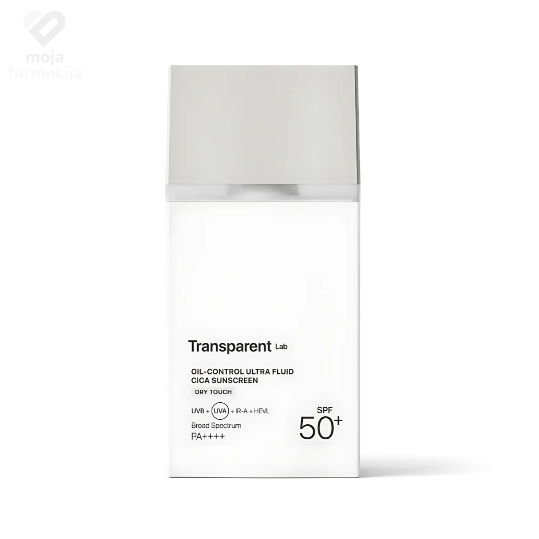TRANSPARENT LAB Oil Control Ultra Fluid Cica SPF50+ 100ml
