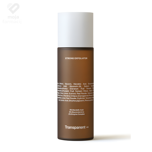 TRANSPARENT LAB Strong Exfoliator – kemijski + enzimski piling 130ml