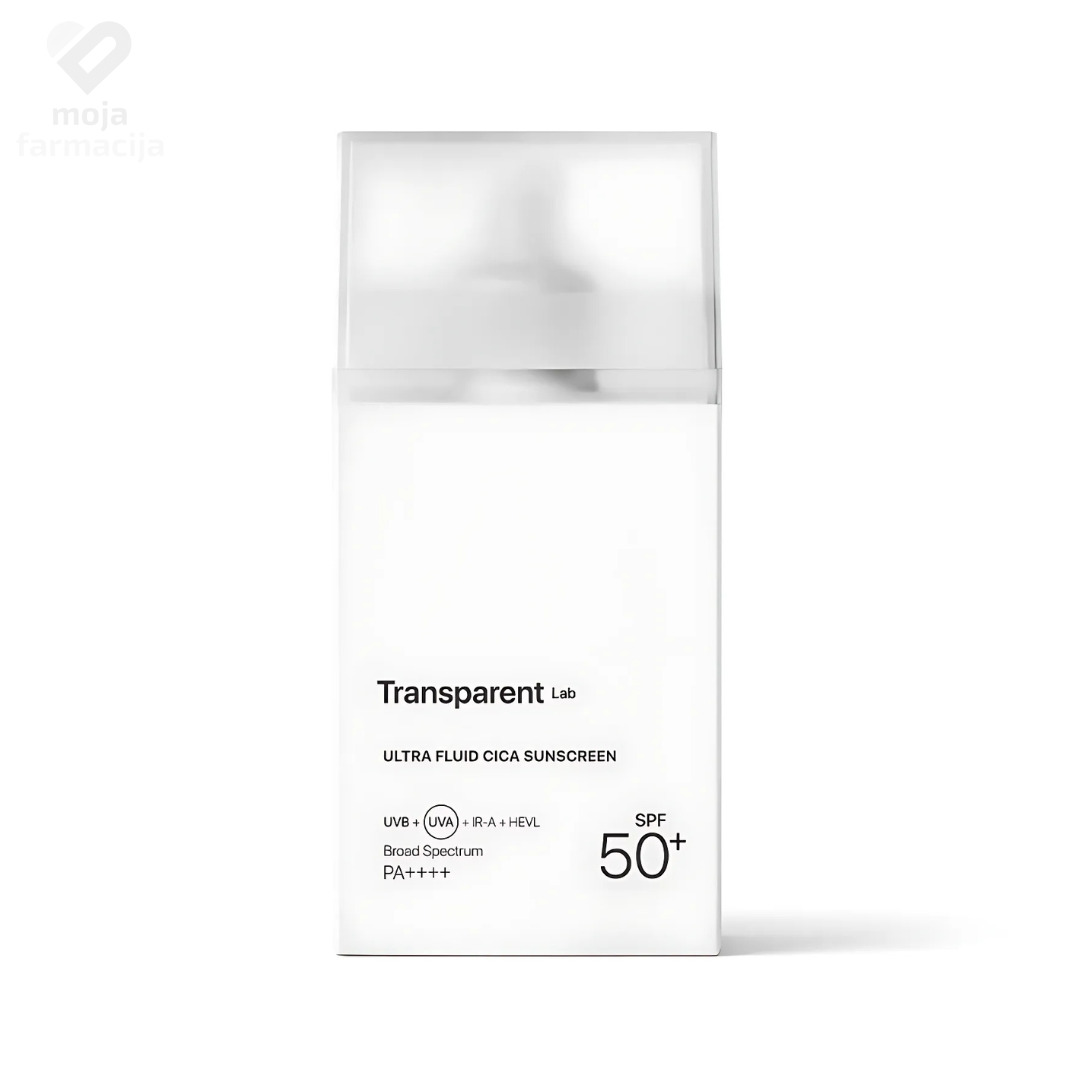 TRANSPARENT LAB Ultra-Fluid Cica Sunscreen SPF50+