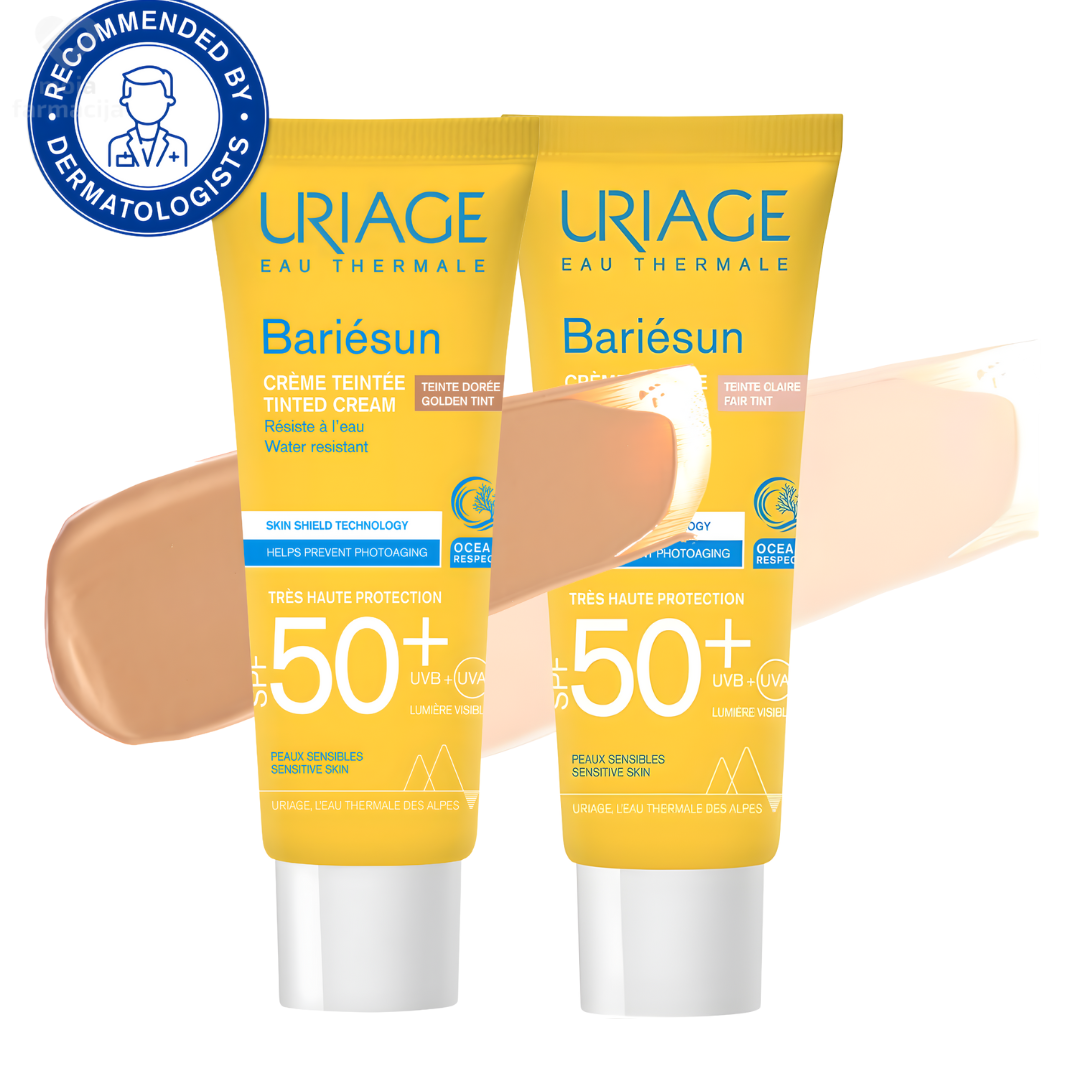 URIAGE Bariésun tonirana krema SPF50+