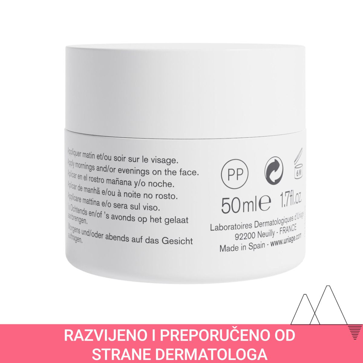 URIAGE Roseliane anti-redness rich krema