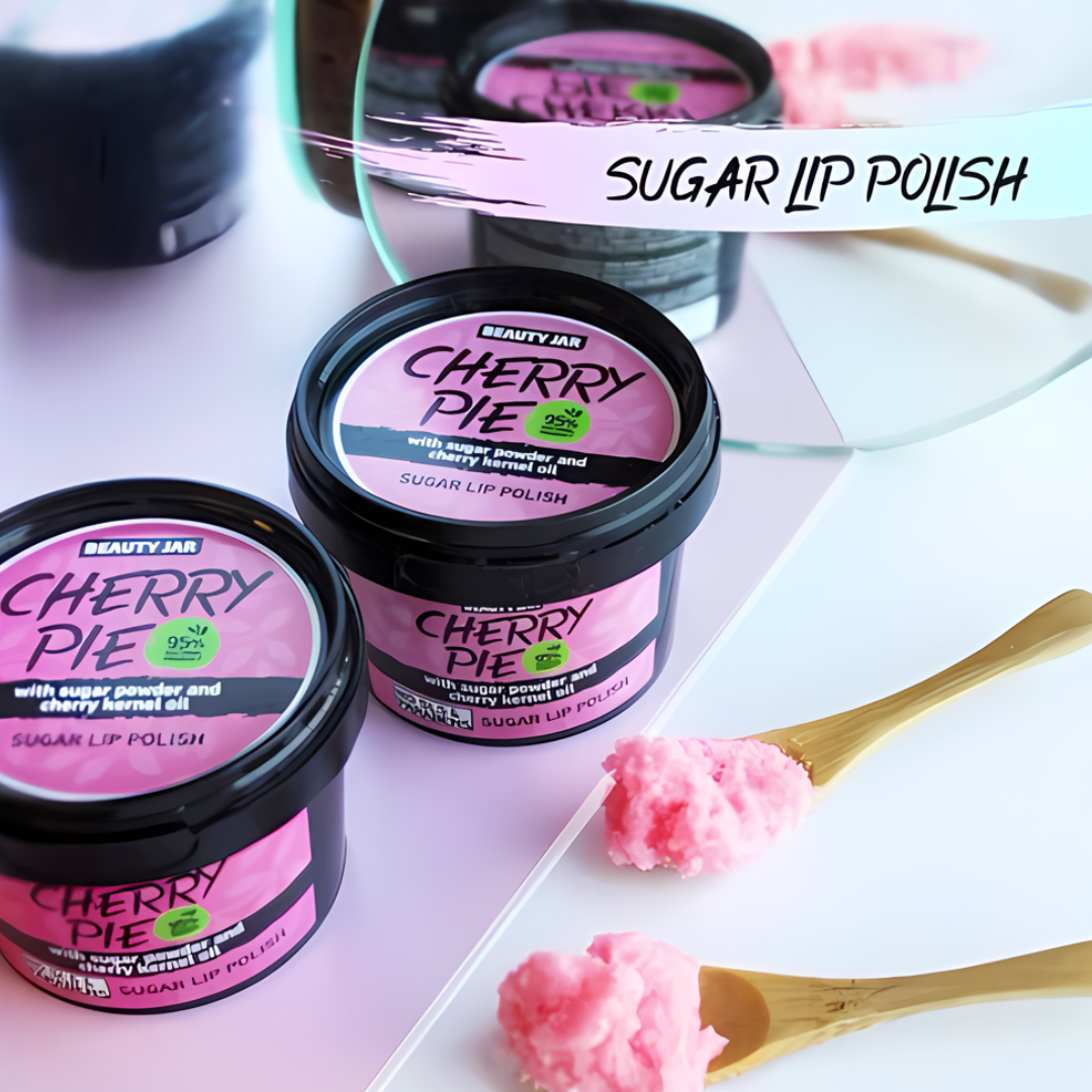 Slika proizvoda BEAUTY JAR Cherry pie piling za usne 120g iz online apoteke Moja Farmacija - BIH