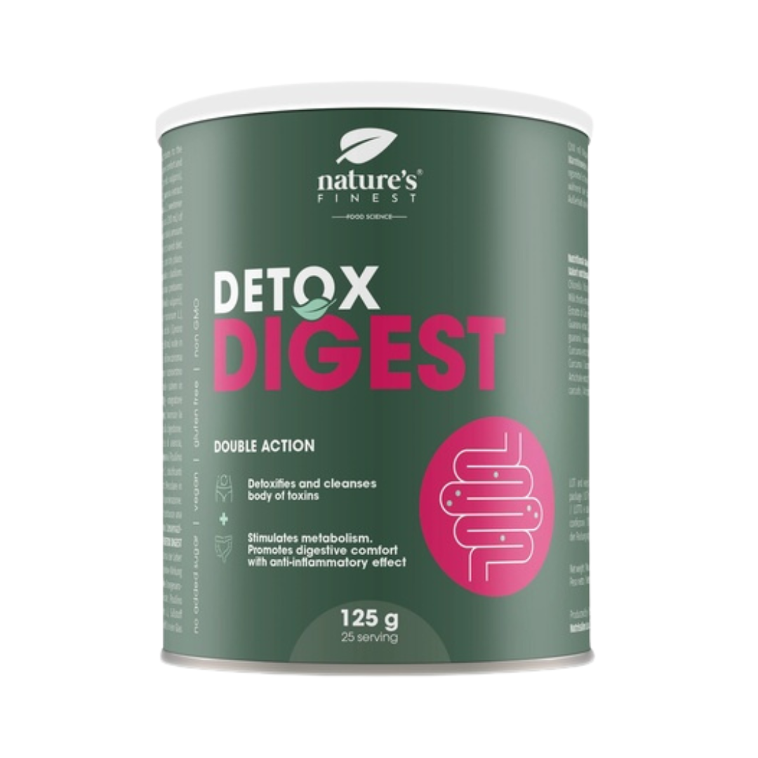 Slika proizvoda NATURE'S FINEST Detox Digest 125g iz online apoteke Moja Farmacija - BIH